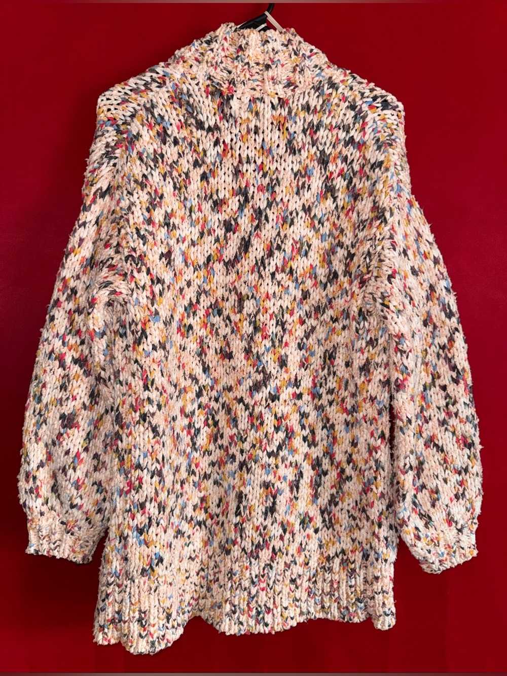 #443- Anthropologie AURORA Cotton Cardigan Sz.Sm - Picture 5 of 8